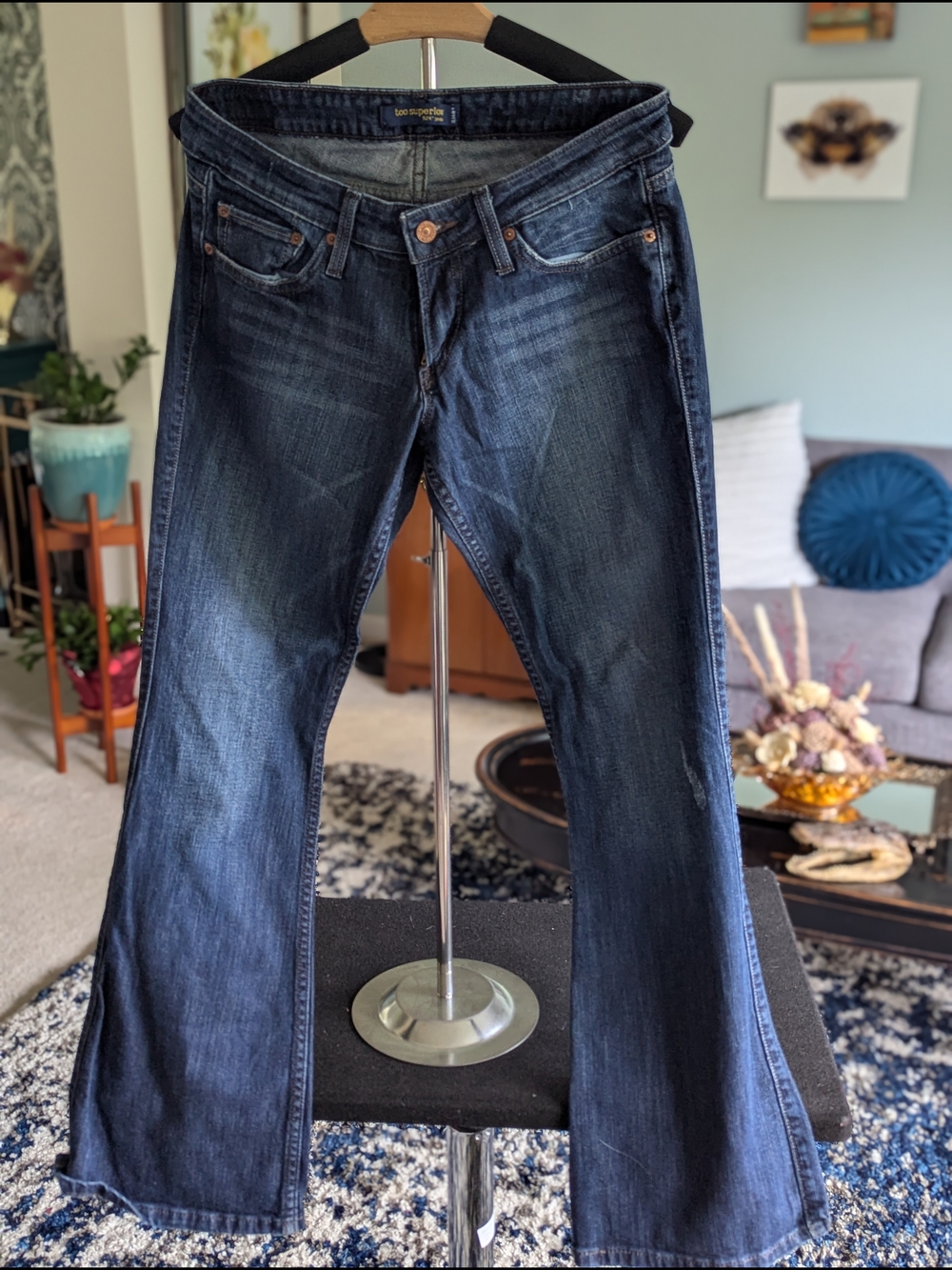 Levi's Dark Blue Bootcut Jeans